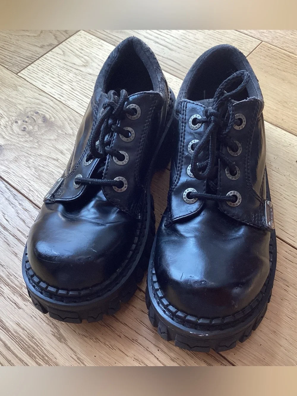 Bongo 1990’S Vintage Ronnie black Oxford sneakers